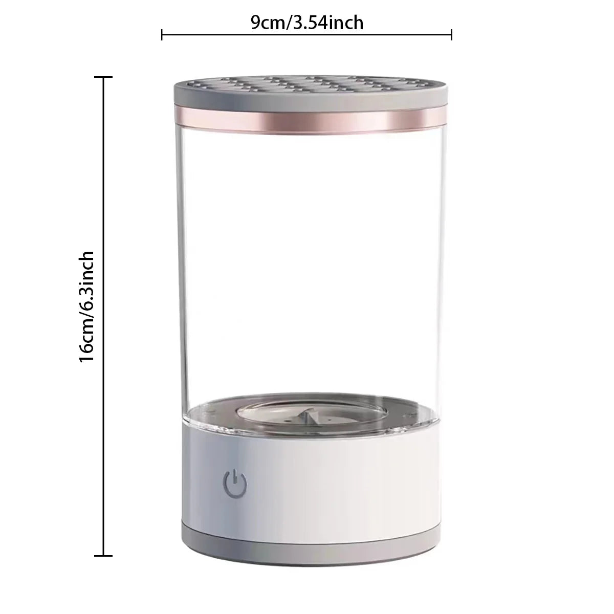 Nettoyeur rotatif pour pinceaux de maquillage