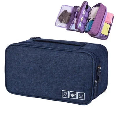 Underwear Cosmetics Makeup Travel Organizer Bag Wardrobe Closet Clothe Pouch Socks Panties Bra Bags