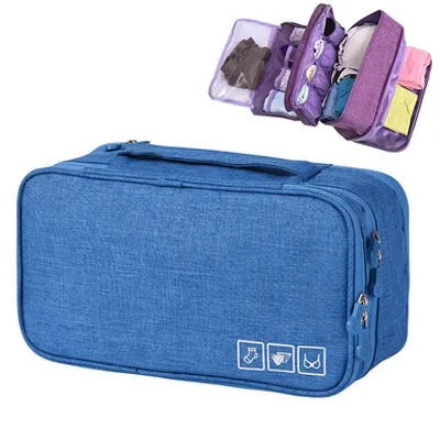 Underwear Cosmetics Makeup Travel Organizer Bag Wardrobe Closet Clothe Pouch Socks Panties Bra Bags