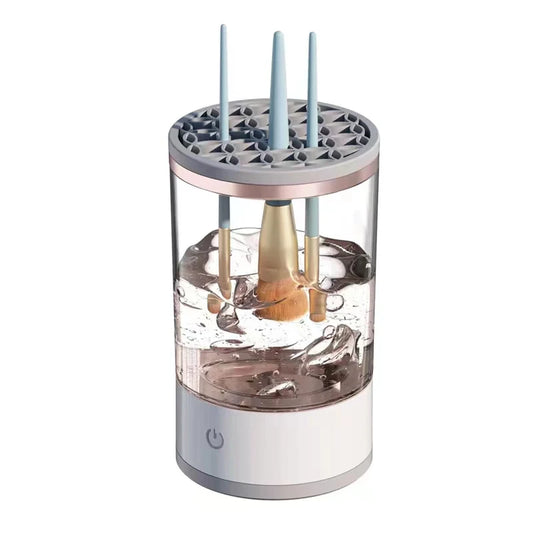 Nettoyeur rotatif pour pinceaux de maquillage