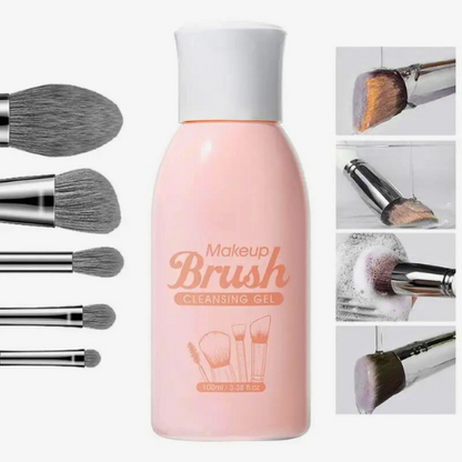 Solution pour nettoyer les pinceaux de maquillage 100ml