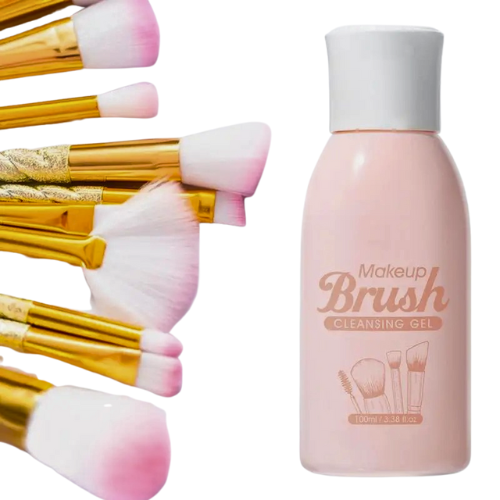 Solution pour nettoyer les pinceaux de maquillage 100ml