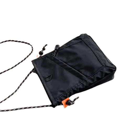 Mini sac de voyage carré Unisexe